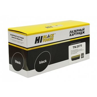  Тонер-картридж Hi-Black HB-TN-2075 для Brother HL-2030/2040/2070/7010/7420/7820, 2,5K 