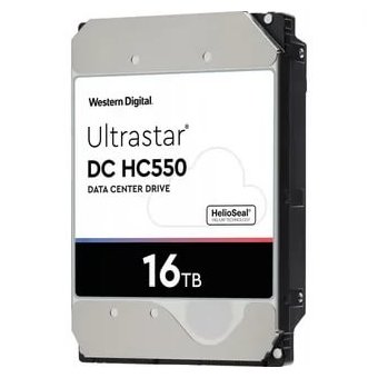  HDD WD Original SAS 3.0 16Tb 0F38357 WUH721816AL5204 Ultrastar DC HC550 (7200rpm) 512Mb 3.5" 