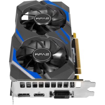  Видеокарта KFA2 GTX1050TI 4GB GDDR5 GTX 1050TI 1-Click OC 4G (50IQH8DSQ31K) 