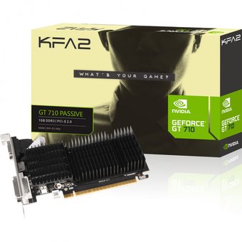  Видеокарта KFA2 GeForce GT 710 Passive (71GGF4DC00WK) 