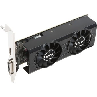  Видеокарта MSI AMD Radeon RX 550 2GT LP OC RX 550 2GB GDDR5 PCIE16 
