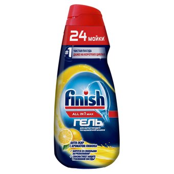  Гель Finish All in One Max Антижир 0.6л лимон (3071031) 
