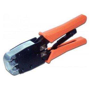  Инструмент обжимной Lanmaster TWT-CRI-568R оранжевый 