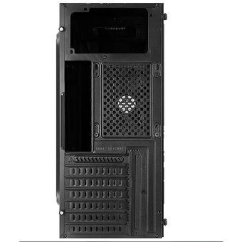  Корпус AeroCool Split Black, ATX, mATX, Mini-ITX, Midi-Tower, без БП, с окном, подсветка, 2xUSB 2.0, USB 3.0, Audio 