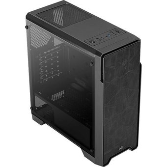  Корпус Aerocool Ore Saturn FRGB-G-BK-v1 черный без БП ATX 3x120mm 2xUSB2.0 1xUSB3.0 audio bott PSU 