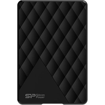  Внешний HDD 2.0TB USB3.0 Silicon Power Diamond D06, чёрный (SP020TBPHDD06S3K) Защита от царапин 