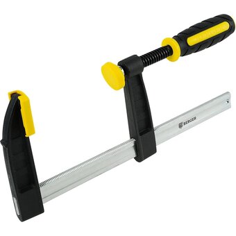  Струбцина BERGER BG1934 F-образная 80*200мм, зажим до 270кг 