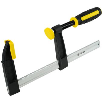  Струбцина BERGER BG1935 F-образная 80*250мм, зажим до 270кг 