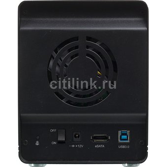  Внешний корпус для HDD AgeStar 3C4B3A1 Sata II алюминий черный LCD 3.5" 