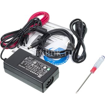  Внешний корпус для HDD AgeStar 3C4B3A1 Sata II алюминий черный LCD 3.5" 