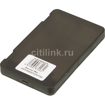  Внешний корпус для HDD/SSD AgeStar 31UBCP3C Sata пластик черный 2.5" 