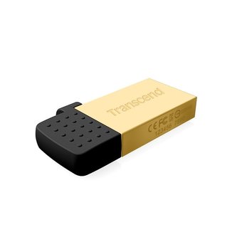  USB-флешка Transcend JetFlash 380 16GB USB 2.0, OTG, металл золото (TS16GJF380G) 