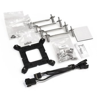  СВО ExeGate EX293457RUS BlackWater-240V2.PWM.RGB RGB подсветка, LGA2066/2011/1366/1150/1151/1155/1156/1200/1700/AM4/FM1/FM2 