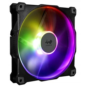  Вентилятор Inwin Jupiter AJ140 (6144474) 140мм, 1400rpm, 34 дБ, 4-pin PWM + 3-pin 5V ARGB, 1шт, ARGB 