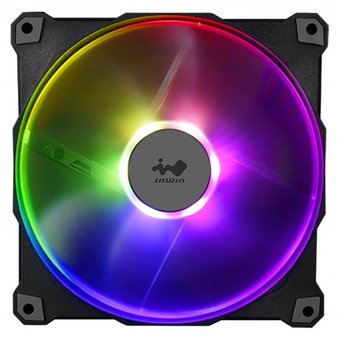  Вентилятор Inwin Jupiter AJ140 (6144474) 140мм, 1400rpm, 34 дБ, 4-pin PWM + 3-pin 5V ARGB, 1шт, ARGB 