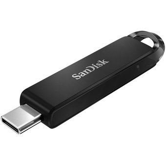  USB-флешка SanDisk CZ460 Ultra Type-C 128GB , USB Type-C, Black 