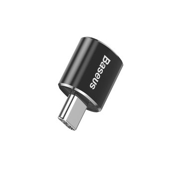  OTG переходник Baseus USB Female To Type-C Male чёрный 