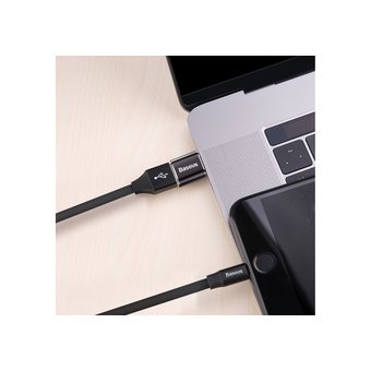  OTG переходник Baseus USB Female To Type-C Male чёрный 