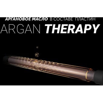  Щипцы Polaris PHS 1509TAi stick Argan Therapy Pro черный 