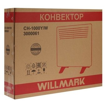  Конвектор WILLMARK CH-1000Y/W белый 