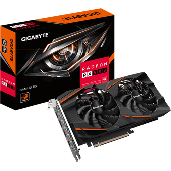  Видеокарта Gigabyte RX 580 GAMING 8G (GV-RX580GAMING-8GD), RTL 