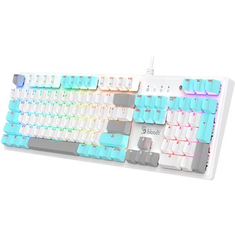  Клавиатура A4Tech Bloody S510R белый USB 