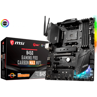  Материнская плата MSI B450 Gaming PRO Carbon MAX WiFi 