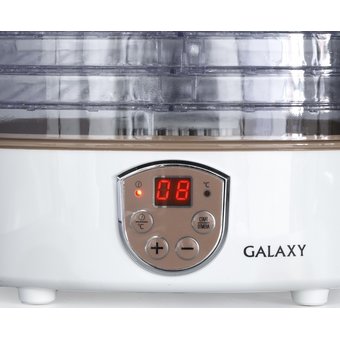 Сушилка для овощей и фруктов GALAXY LED GL2637 белый/коричневый 