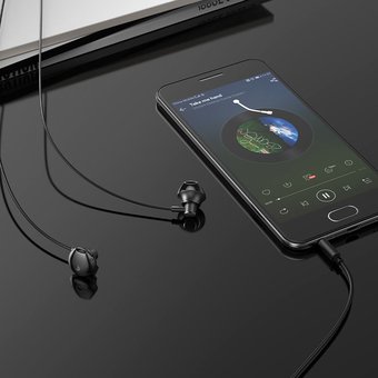  Наушники HOCO M75 Belle Universal earphones, black 