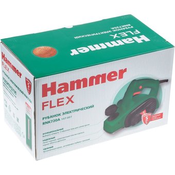  Рубанок FLEX RNK720A HAMMER зелёный 