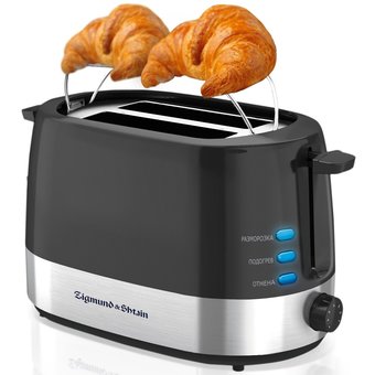  Тостер Zigmund & Shtain ST-80 W Y1-00053033 белый 