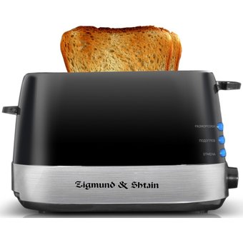 Тостер Zigmund & Shtain ST-80 B Y1-00053032 черный 