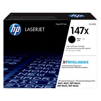  Картридж лазерный HP 147X W1470X черный (25200стр.) для HP LaserJet M610dn 