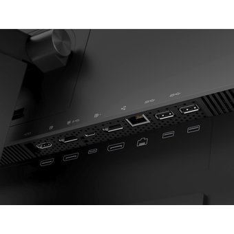  Монитор Lenovo ThinkVision P24h-20 черный 