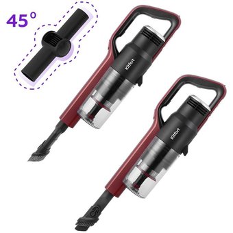  Пылесос Kitfort КТ-561 черный/красный 