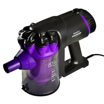  Пылесос GINZZU VS115 черно/фиолетовый 