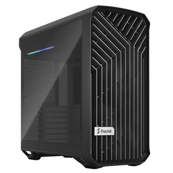  Корпус Fractal Design Torrent Compact TG Dark Tint черный (FD-C-TOR1C-01) без БП E-ATX 7x120mm 4x140mm 2x180mm 2xUSB3.0 audio 