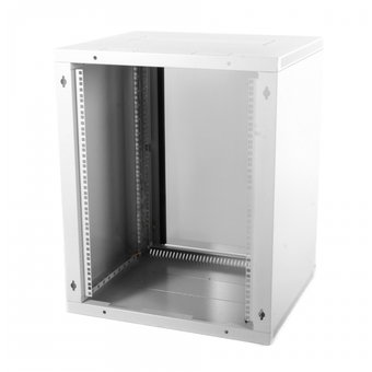  Шкаф телекоммуникационный ЦМО (ШРН-Э-12.350) разборный 12U (600х350) дверь стекло (1 коробка) 