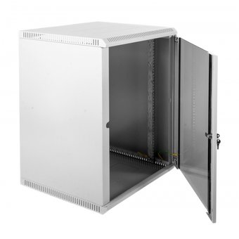  Шкаф телекоммуникационный ЦМО (ШРН-Э-12.350) разборный 12U (600х350) дверь стекло (1 коробка) 