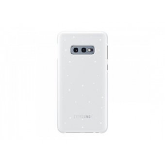  Чехол (клип-кейс) Samsung для Samsung Galaxy S10e LED Cover белый (EF-KG970CWEGRU) 