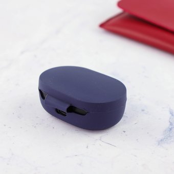  Чехол силиконовый для AirDods Redmi тёмно-синий 