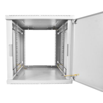  Шкаф телекоммуникационный ЦМО (ШРН-М-12.650.1) разборный 12U (600х650), съемные стенки, дверь металл (1 коробка) 