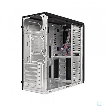  Корпус ExeGate UN-605B Black (EX283220RUS) ATX, без БП, 2xUSB, Audio, замок блокировки кнопки питания 