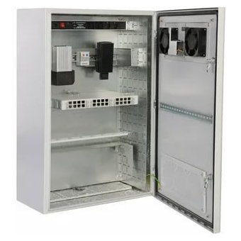  Шкаф электромонтажный ЦМО (ШТВ-Н-12.6.5-4ААА) уличный всепогодный настенный 12U (600х500), передняя дверь вент. 