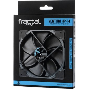  Вентилятор Fractal Design Venturi HP-14 PWM Black FD-FAN-VENT-HP14-PWM-BK 