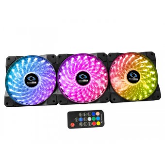  Вентилятор Raidmax NV-A120R3 RGB с пультом ДУ (3in1) 