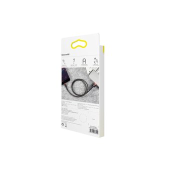  Дата-кабель BASEUS Cafule (CALKLF-B19) lightning 2.4A 1м красно-чёрный 