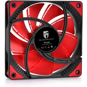  Вентилятор Deepcool TF120 Red 