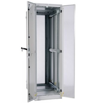  Шкаф серверный ЦМО (ШТК-С-42.6.12-44АА) напольный 42U (600x1200) дверь перфорированная 2 шт. (3 коробки) 