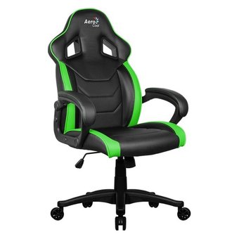  Игровое кресло Aerocool AC60C AIR (черно-зеленое) 4713105957761 